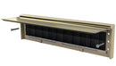 High Performance Aluminium Letterplate With Twin Brush & Flap – Interior Use