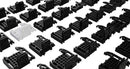 High-Performance AM5EX Door Frame Connectors – Bespoke Nylon Blocks For Threshold Range (Pair)