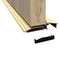 Professional-Grade Threshold Door Sill – Fits 15–20mm Gaps, Durable & Non-Slip – Ideal For Carpets