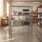 Heavy Duty Secure Storage Unit - Open-Wire Design | Lockable Industrial Cage