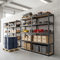 Heavy Duty Melamine Shelving 2130mm High | 200-280kg Capacity | Grey Industrial Racking UK