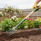 Premium Ergonomic Border Fork with Ash Shaft, Soft Touch Grip, and Lifetime Guarantee for Easy Digging