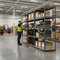 4x Heavy Duty Shelving Units - 2130mm High - 200/280kg Capacity - Grey - UK Stock