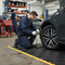 Premium Garage Floor Tiles Kit - Tread Plate Surface for Heavy Duty Use