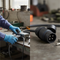 3 PIN ROUND BLACK PLASTIC PLUG 12V