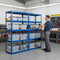 Premium 2x Shelving Units - 1800mm High - Blue with 12x 24L Storage Boxes