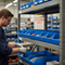 Premium Flat Pack Corrugated Plastic Parts Bins 100mm | Versatile Storage UK