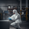 Premium Heavy Duty Coverall with 3-Piece Hood, Ergonomic Design, and Antistatic Features - Perfect for Industrial Use