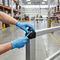 Premium Extended Pedestrian End Rail Kit - Anodised Aluminium Guards with Complete Installation Hardware