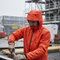 Premium Waterproof Shell Jacket with Detachable Hood, Adjustable Features, and Reflective Details for Outdoor Comfort