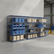 Premium 4x Industrial Shelving - 1830mm High - 200kg Capacity - Chipboard - Blue Finish