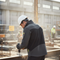Premium Softshell Jacket with Fleece Lining, Reflective Trims and Adjustable Features for Outdoor Work