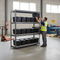 Heavy Duty Shelving with 12x 37L Storage Boxes - 2200mm High - Grey