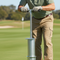 Premium Turf Hole Cutter with Standard Blades - Compact Design, Lightweight, and Professional Performance for Golf Course Maintenance
