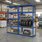 Premium Industrial Shelving - 1800mm High - 200/280kg Capacity - Blue