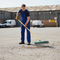 Premium Rubber Rake with Wide Head and Soft Tines for Delicate Surfaces - 54" Ash Shaft