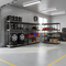 4x Heavy Duty Garage Shelving 1600mm | 500kg Per Shelf | Grey Boltless Racking Pack | UK
