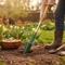 Premium Heavy Duty Bulb Planter with Treaded Blade and Ash Handle - 28" Length for Efficient Planting