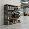 Premium Garage Shelving 2130mm High | 280kg Per Shelf | Boltless Grey Steel Racking UK