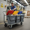 3x 30L Heavy Duty Recycling Bins with Flip Lids – Multi-Colour Waste Segregation Set