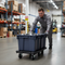 Heavy Duty Linkable Plastic Dollies - 100kg Capacity - Link Up to 4 Units