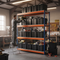 Heavy Duty Shelving Unit with 8 Durable 62L Storage Boxes - 1800mm High