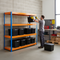 Premium Heavy Duty Shelving with 8x 37L Plastic Storage Boxes - 1770mm High