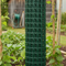 Premium Plastic Mesh Plant Support Net for Gardening - 44mm Mesh Size, Green Color, Various Lengths and Weights
