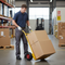 Heavy Duty Solid Toe Sack Truck - 200kg Capacity - Pneumatic Wheels