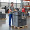 Premium Grey Euro Containers Pack of 10 | Food Grade Stackable UK