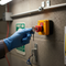 Single Emergency Stop Control with Key Release
