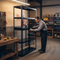 Heavy-Duty Metal Shed Shelving | 1800mm High | 90-130kg Per Shelf | Boltless Assembly