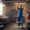 Premium Folding Step Ladder - 2 Tread Steel - 150kg Capacity