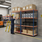 Heavy Duty Industrial Shelving - 1980mm High - 340kg Capacity - Melamine - Blue & Orange