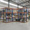 5x Heavy Duty Industrial Shelving - 2440mm High - 340kg Capacity - Melamine - Blue & Orange