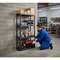 Premium Plastic Shelving - 1330mm High - 20kg Capacity - Charcoal