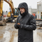 Premium High-Performance Shell Jacket with Detachable Hood and Reflective Details for Safety at Work