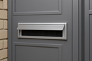 High Performance Aluminium Letterplate With Twin Brush & Flap – Interior Use