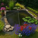 Verdura Universal Pond Cover – Secure Net, Easy Assembly