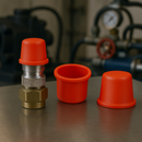 Reversible Red Tapered End Caps – 10Pack