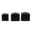 Square PVC Caps For Sealing – 15 Pack