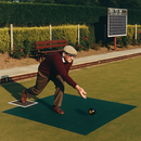 Durable Bowl Turf Protection Mat with Reinforced Brass Eyelets