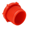 Red LDPE UNF Threaded Plugs – Durable Protection
