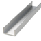 High-Strength Brushed & Polished Aluminium Channel – 50.8mm x 38.1mm x 4.8mm (2" x 1 1/2" x 3/16") – Durable Heavy-Duty Aluminum Angle Profile, Reliable Architectural Metal Strip for DIY, Fabrication, Construction & Decorative Use