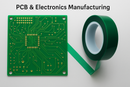Green Polyester Tape – Ideal For Powder Coating & Plating