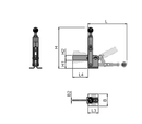 High-Speed Adjustable Toggle Clamp – Heavy Duty Steel