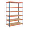 Heavy-Duty Industrial 6-Tier Shelving Rack – 200kg Per Shelf | Premium Storage For Stockrooms & Garage