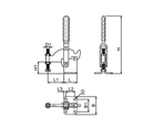 🔧 Vertical Cam Toggle Clamp – Machining & Assembly Use