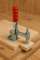 Vertical Toggle Clamp – Adjustable Spindle | 100° For Jig Fixtures