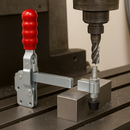 Heavy-Duty Vertical Toggle Clamp – Weldable Arm & Stop